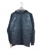 STONE ISLANDストーンアイランド）の古着「ジャケット　STONE ISLAND（ストーンアイランド）　6515Q1447　ナイロンメタルニット　2016モデル」｜ネイビー