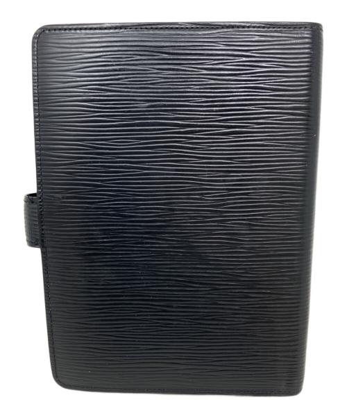 LOUIS VUITTON（ルイ ヴィトン）LOUIS VUITTON (ルイ ヴィトン) 手帳カバー　LOUIS VUITTON（ルイ ヴィトン）　R2004N　	エピ　エレクトリック アジェンダMM ブラックの古着・服飾アイテム