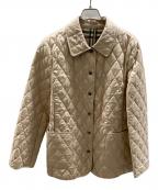 BURBERRY LONDONバーバリーロンドン）の古着「キルティングコート　BURBERRY LONDON（バーバリーロンドン）」｜ベージュ