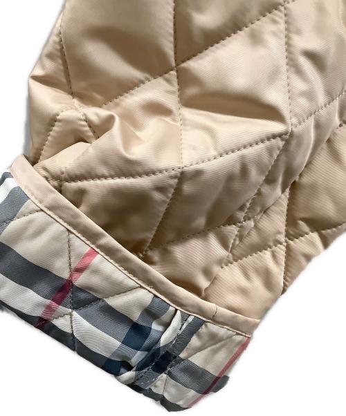 BURBERRY LONDON（バーバリーロンドン）BURBERRY LONDON (バーバリーロンドン) キルティングコート　BURBERRY LONDON（バーバリーロンドン） ベージュ サイズ:13の古着・服飾アイテム