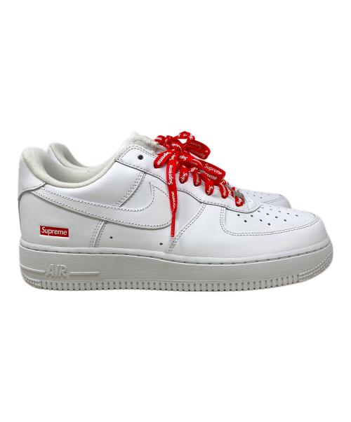 NIKE（ナイキ）NIKE (ナイキ) Supreme (シュプリーム) ローカットスニーカー  NIKE（ナイキ）　Supreme（シュプリーム）　AIR FORCE1　CU9225-100 ホワイト サイズ:25.5の古着・服飾アイテム