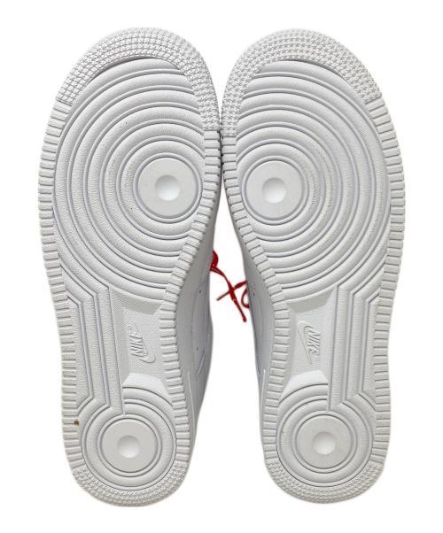 NIKE（ナイキ）NIKE (ナイキ) Supreme (シュプリーム) ローカットスニーカー  NIKE（ナイキ）　Supreme（シュプリーム）　AIR FORCE1　CU9225-100 ホワイト サイズ:25.5の古着・服飾アイテム