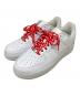 NIKE（ナイキ）の古着「ローカットスニーカー  NIKE（ナイキ）　Supreme（シュプリーム）　AIR FORCE1　CU9225-100」｜ホワイト