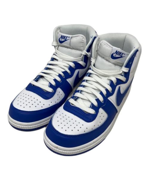 NIKE（ナイキ）NIKE (ナイキ) TERMINATOR HIGH WHITE/GAME ROYAL ホワイト×ブルー サイズ:26の古着・服飾アイテム