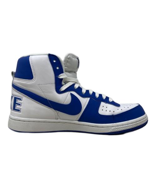NIKE（ナイキ）NIKE (ナイキ) TERMINATOR HIGH WHITE/GAME ROYAL ホワイト×ブルー サイズ:26の古着・服飾アイテム