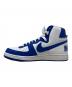 中古・古着 NIKE (ナイキ) TERMINATOR HIGH WHITE/GAME ROYAL ホワイト×ブルー サイズ:26：5000円