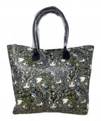 Yuko Higuchiユウコ ヒグチ）の古着「トートバッグ　YUKO HIGUCHI（ユウコ ヒグチ）　ブリーフトート」｜グリーン