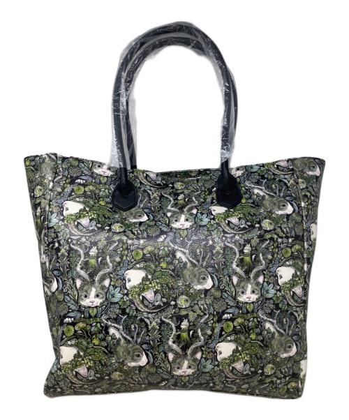 Yuko Higuchi（ユウコ ヒグチ）Yuko Higuchi (ユウコ ヒグチ) トートバッグ　YUKO HIGUCHI（ユウコ ヒグチ）　ブリーフトート グリーン 未使用品の古着・服飾アイテム