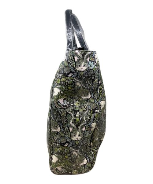 Yuko Higuchi（ユウコ ヒグチ）Yuko Higuchi (ユウコ ヒグチ) トートバッグ　YUKO HIGUCHI（ユウコ ヒグチ）　ブリーフトート グリーン 未使用品の古着・服飾アイテム