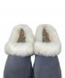 中古・古着 UGG (アグ) ムートンスリッポン グレー サイズ:24cm：9000円