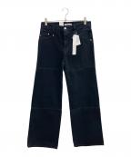 SUNFLOWERサンフラワー）の古着「デニムパンツ SUNFLOWER（サンフラワー）　FLARE WORK　5096」｜インディゴ