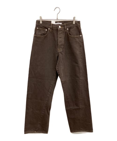 SUNFLOWER（サンフラワー）SUNFLOWER (サンフラワー) デニムパンツ　SUNFLOWER（サンフラワー）　WIDE TWIST ブラウン サイズ:W29の古着・服飾アイテム
