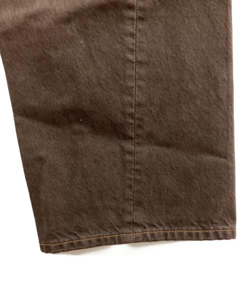 SUNFLOWER（サンフラワー）SUNFLOWER (サンフラワー) デニムパンツ　SUNFLOWER（サンフラワー）　WIDE TWIST ブラウン サイズ:W29の古着・服飾アイテム