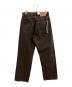 SUNFLOWER (サンフラワー) デニムパンツ　SUNFLOWER（サンフラワー）　WIDE TWIST ブラウン サイズ:W29：20000円