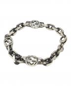 GUCCIグッチ）の古着「ブレスレット　GUCCI（グッチ）SILVER925インターロッキング　」