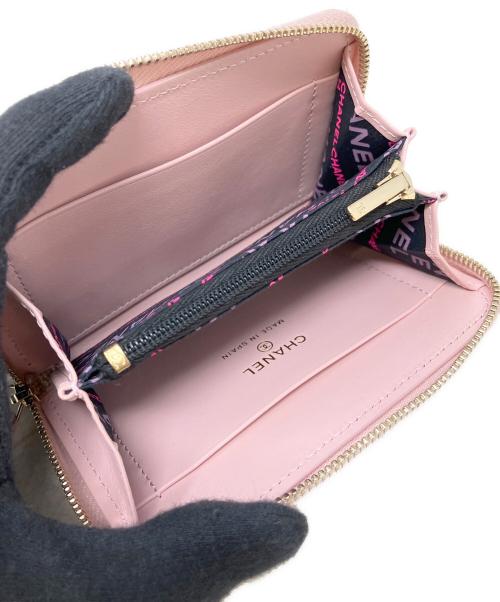 CHANEL（シャネル）CHANEL (シャネル) コインケース　CHANEL（シャネル）　AP4253B　マトラッセ ピンクの古着・服飾アイテム