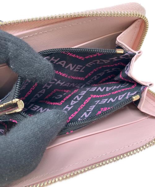 CHANEL（シャネル）CHANEL (シャネル) コインケース　CHANEL（シャネル）　AP4253B　マトラッセ ピンクの古着・服飾アイテム