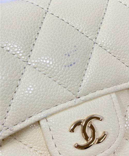 CHANEL（シャネル）CHANEL (シャネル) 3つ折り財布　CHANEL（シャネル）　AP0231　マトラッセ ベージュの古着・服飾アイテム