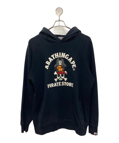 A BATHING APE（ア ベイシング エイプ）A BATHING APE (ア ベイシング エイプ) プルオーバーパーカー ネイビー サイズ:SIZE XXLの古着・服飾アイテム