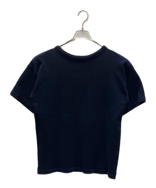 ANDERSEN-ANDERSEN（アンデルセン アンデルセン）ANDERSEN-ANDERSEN (アンデルセン アンデルセン) ニットカットソー ネイビー サイズ:SIZE Mの古着・服飾アイテム