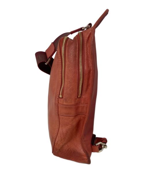 aniary（アニアリ）aniary (アニアリ) レザーボディーバッグ　aniary（アニアリ） ブラウンの古着・服飾アイテム