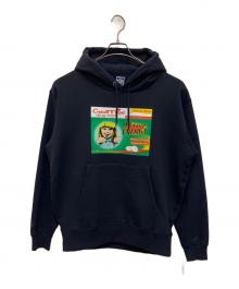 TTT MSW×creative drug store（ティー モダンストリートウェア×クリエイティブドラッグストア）の古着「プルオーバーパーカー」｜ネイビー