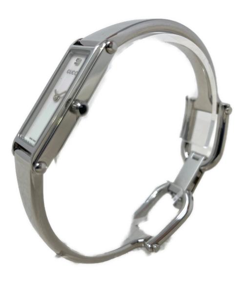 GUCCI（グッチ）GUCCI (グッチ) リストウォッチ　GUCCI（グッチ）　14344176　1500L ピンクシェルの古着・服飾アイテム