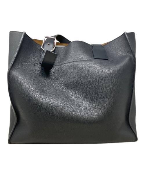 LOEWE（ロエベ）LOEWE (ロエベ) トートバッグ LOEWE(ロエベ)　バックルトートアナグラム　335.28 ブラックの古着・服飾アイテム