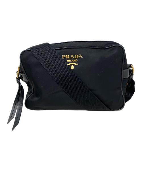 PRADA（プラダ）PRADA (プラダ) ショルダーバッグ　PRADA(プラダ)　1BH089 ブラックの古着・服飾アイテム
