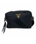 PRADA（プラダ）の古着「ショルダーバッグ　PRADA(プラダ)　1BH089」｜ブラック