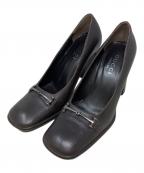 GUCCIグッチ）の古着「ヒールパンプス」｜ブラウン