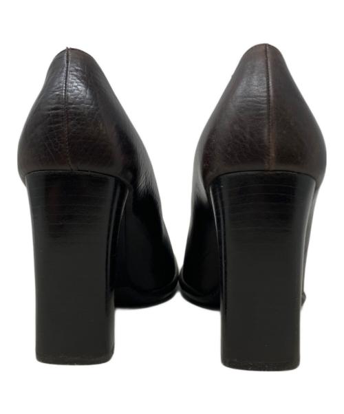 GUCCI（グッチ）GUCCI (グッチ) ヒールパンプス ブラウン サイズ:37 1/2の古着・服飾アイテム