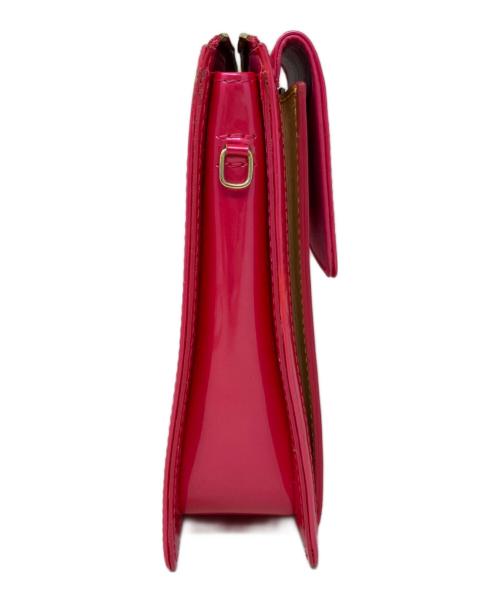 LOUIS VUITTON（ルイ ヴィトン）LOUIS VUITTON (ルイ ヴィトン) ショルダーバッグ　LOUIS VUITTON（ルイ ヴィトン）　M91137　ヴェルニ　モット　ルージュ ルージュの古着・服飾アイテム
