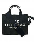 MARC JACOBSマークジェイコブズ）の古着「ザ キャンバス トート バッグ スモール　MARC JACOBS（マークジェイコブズ）　M0016493」｜ブラック