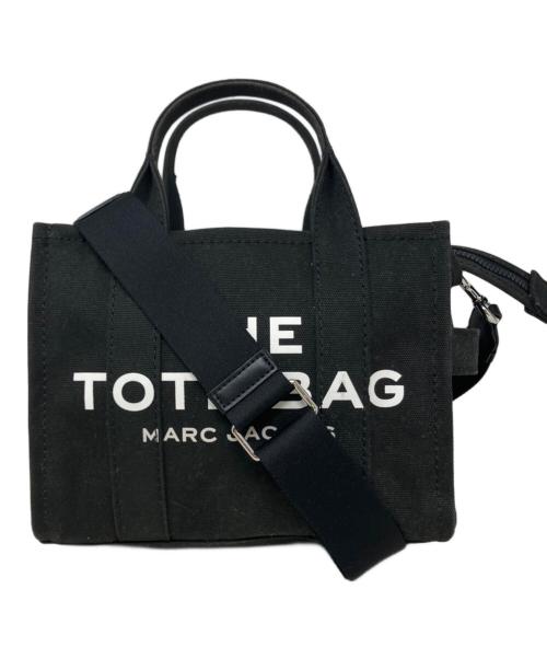 MARC JACOBS（マークジェイコブス）MARC JACOBS (マークジェイコブズ) ザ キャンバス トート バッグ スモール　MARC JACOBS（マークジェイコブズ）　M0016493 ブラックの古着・服飾アイテム