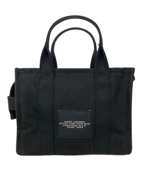 MARC JACOBS（マークジェイコブス）MARC JACOBS (マークジェイコブズ) ザ キャンバス トート バッグ スモール　MARC JACOBS（マークジェイコブズ）　M0016493 ブラックの古着・服飾アイテム