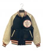 STYLE EYESスタイルアイズ）の古着「スタジャン」｜ベージュ