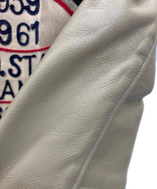 STYLE EYES（スタイルアイズ）STYLE EYES (スタイルアイズ) スタジャン ベージュ サイズ:40の古着・服飾アイテム