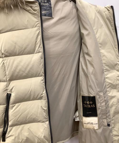 TATRAS（タトラス）TATRAS (タトラス) ダウンジャケット　TATRAS（タトラス）LTA16A4514 ベージュ サイズ:3の古着・服飾アイテム