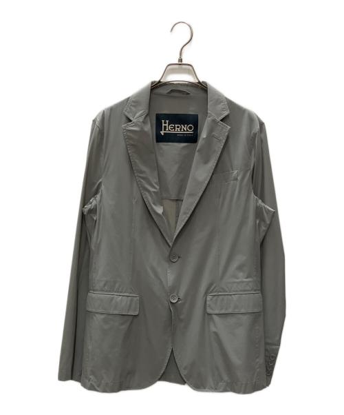 HERNO（ヘルノ）HERNO (ヘルノ) Stretch Nylon Jacket グレー サイズ:SIZE 50の古着・服飾アイテム