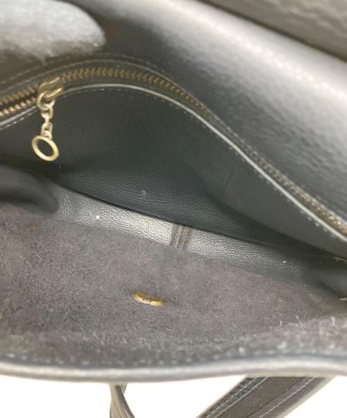 COACH（コーチ）COACH (コーチ) スエード切替ターンロックショルダーバッグ　OLD COACH　	9014 ブラックの古着・服飾アイテム