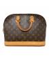 LOUIS VUITTON（ルイ ヴィトン）の古着「ハンドバッグ　LOUIS VUITTON（ルイ ヴィトン）　M51130　モノグラム　アルマ」｜ブラウン
