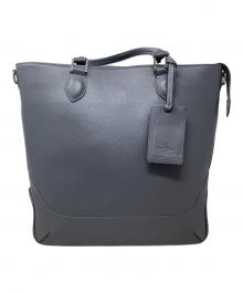 PELLE MORBIDA（ペッレモルビダ）の古着「トートバッグ　PELLE MORBIDA（ペッレモルビダ）　pmo-mb046」｜グレー