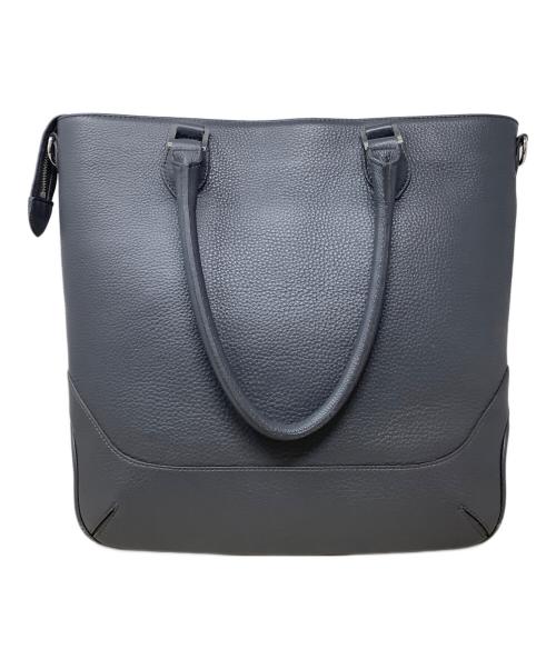 PELLE MORBIDA（ペッレモルビダ）PELLE MORBIDA (ペッレモルビダ) トートバッグ　PELLE MORBIDA（ペッレモルビダ）　pmo-mb046 グレーの古着・服飾アイテム