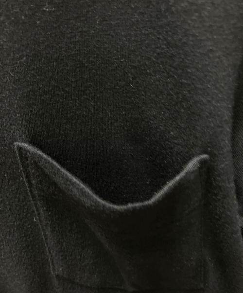 sacai（サカイ）sacai (サカイ) 2022 半袖プリーツドッキングワンピース ブラック×グレー サイズ:SIZE Mの古着・服飾アイテム