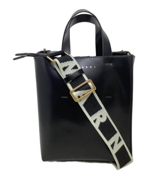 MARNI（マルニ）MARNI (マルニ) ショルダーバッグ MARNI(マルニ）　SHMP0039U1　ミュゼオミニ ブラックの古着・服飾アイテム