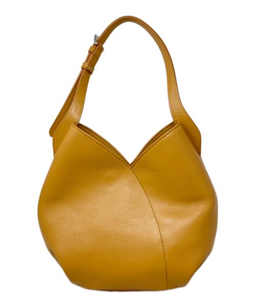 MOTHERHOUSE（マザーハウス）MOTHERHOUSE (マザーハウス) ハンドバッグ　MOTHERHOUSE（マザーハウス）　水芭蕉 キャメルの古着・服飾アイテム