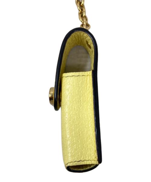 GUCCI（グッチ）GUCCI (グッチ) リップスティックケース イエローの古着・服飾アイテム