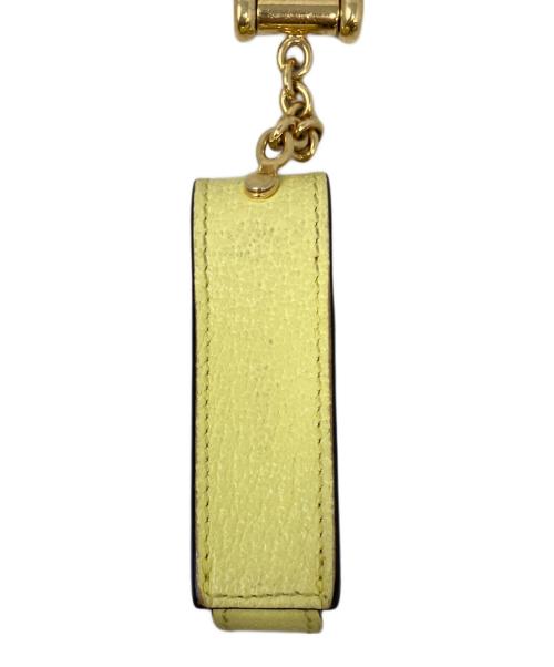 GUCCI（グッチ）GUCCI (グッチ) リップスティックケース イエローの古着・服飾アイテム