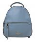 COACH（コーチ）の古着「クロスグレーンレザー バックパック　COACH（コーチ）　76624」｜ライトブルー